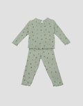 LITTLE M TEXTURE FLOWER SET PAKAIAN BAYI