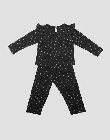 LITTLE M FLOWERS PAKAIAN SETELAN BAYI