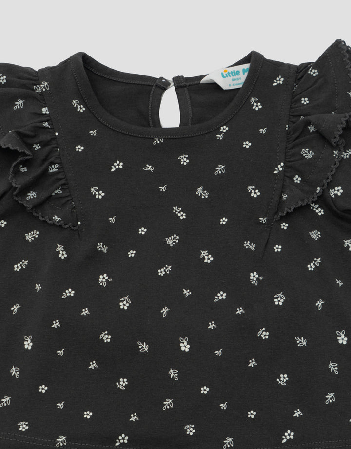 LITTLE M FLOWERS PAKAIAN SETELAN BAYI