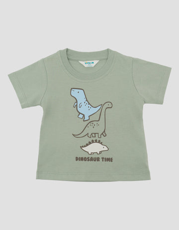 LITTLE M PRINT TRIPLE DINO KAOS BAYI