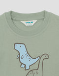LITTLE M PRINT TRIPLE DINO KAOS BAYI