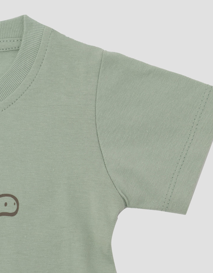 LITTLE M PRINT TRIPLE DINO KAOS BAYI