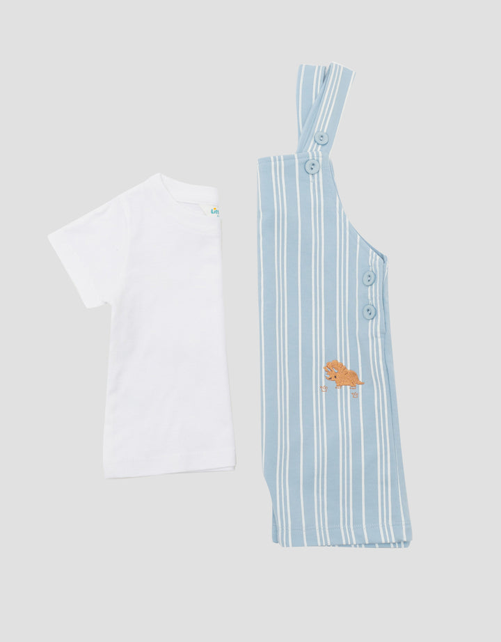 LITTLE M DINO JUMPSUIT BAYI