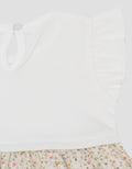 Little M Print Bunga Mix Midi Dress Bayi