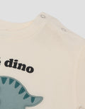 LITTLE M DINO APPLIQUE KAOS BAYI