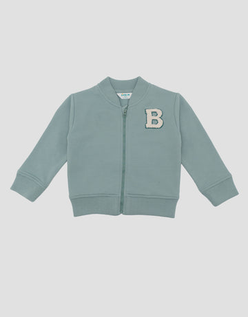 LITTLE M LOGO CHENILLE JAKET BOMBER BAYI