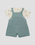LITTLE M DINO EZO OVERALL JUMPSUIT BAYI