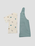 LITTLE M DINO EZO OVERALL JUMPSUIT BAYI