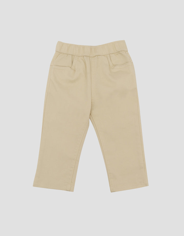 LITTLE M TWILL STRETCH CELANA LEGGING BAYI