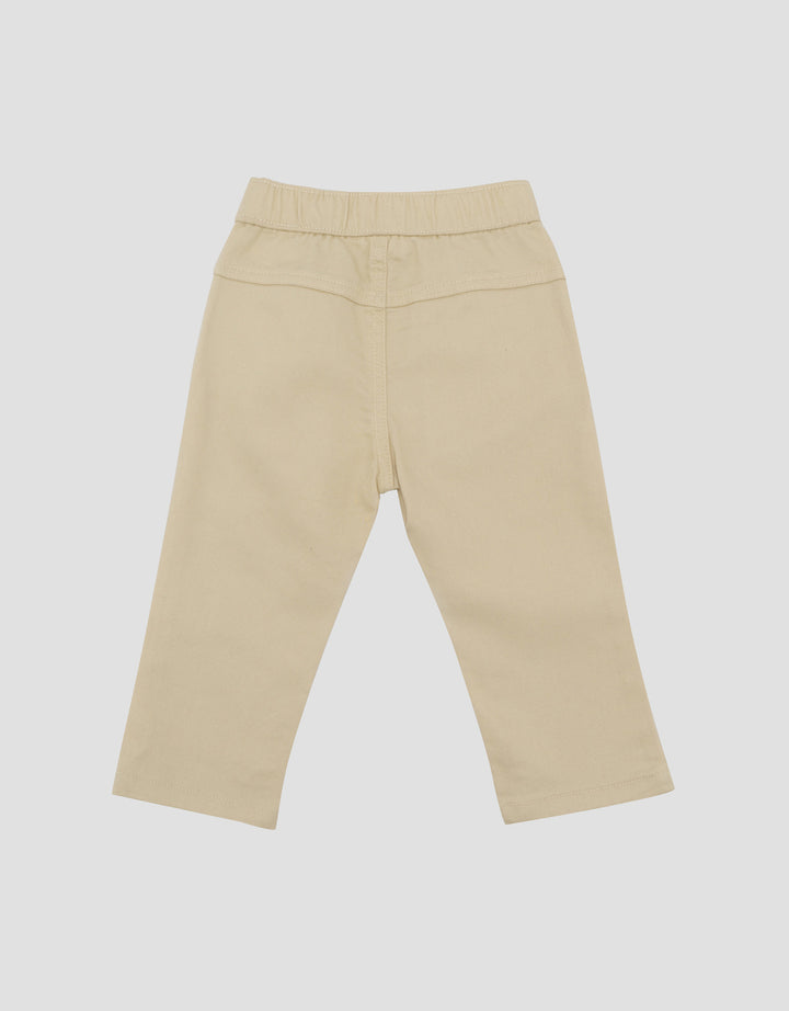LITTLE M TWILL STRETCH CELANA LEGGING BAYI