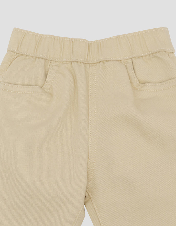 LITTLE M TWILL STRETCH CELANA LEGGING BAYI