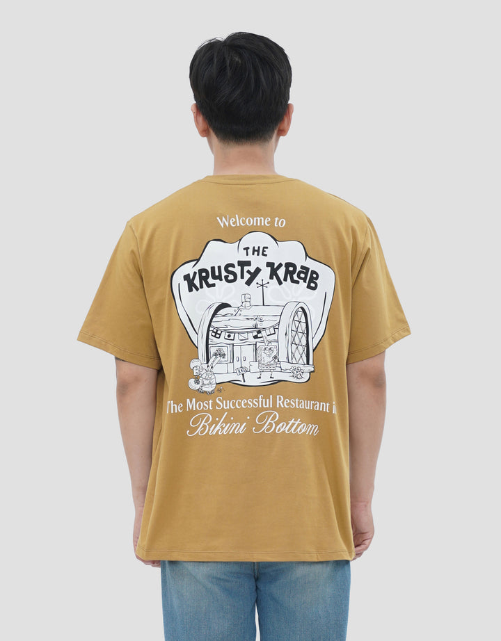 NEVADA SPONGEBOB KRUSTY KRAB KAOS PRIA
