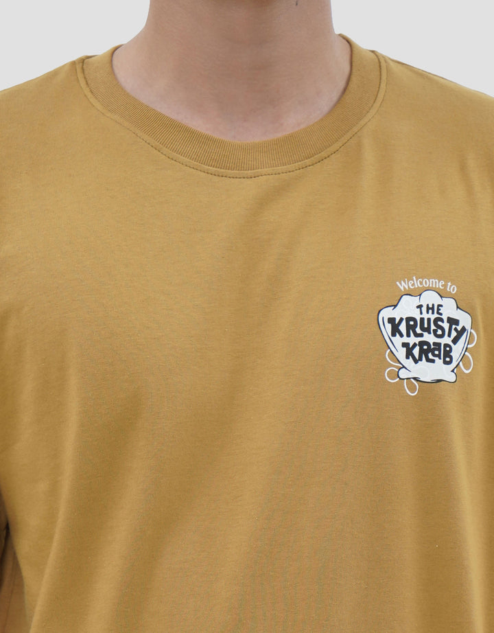 NEVADA SPONGEBOB KRUSTY KRAB KAOS PRIA