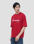NEVADA INDO RANGE COLOR COLL PRINTED KAOS OVERSIZE PRIA