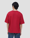 NEVADA INDO RANGE COLOR COLL PRINTED KAOS OVERSIZE PRIA