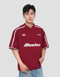 NEVADA PIPING VARSITY - STYLE 1 KAOS OVERSIZE PRIA