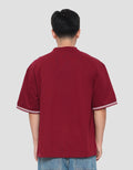 NEVADA PIPING VARSITY - STYLE 1 KAOS OVERSIZE PRIA