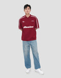 NEVADA PIPING VARSITY - STYLE 1 KAOS OVERSIZE PRIA