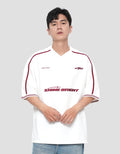 NEVADA PIPING VARSITY - STYLE 2 KAOS OVERSIZE PRIA