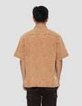 NEVADA COLLAR SULFUR DENIM KEMEJA PRIA