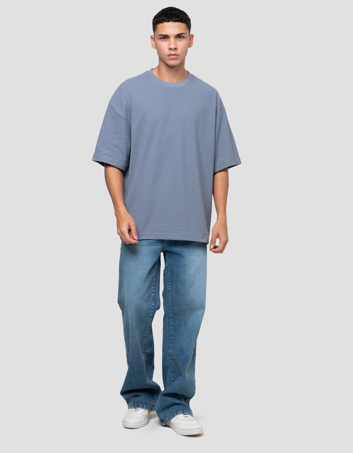 NEVADA PLAIN BASIC OVERSIZE KAOS PRIA