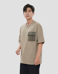 NEVADA POCKET WOVEN KAOS OVERSIZE PRIA