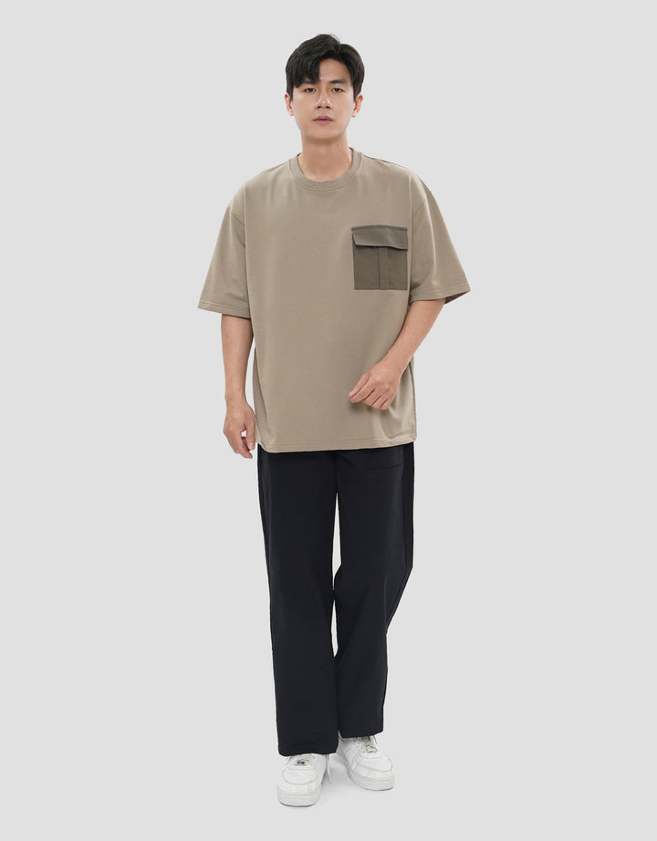 NEVADA POCKET WOVEN KAOS OVERSIZE PRIA
