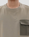 NEVADA POCKET WOVEN KAOS OVERSIZE PRIA