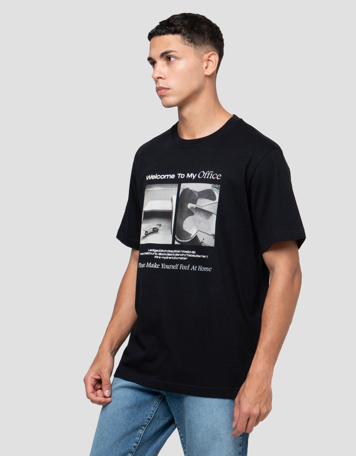 NEVADA SKARE BOARD PHOTOPRINT KAOS PRIA