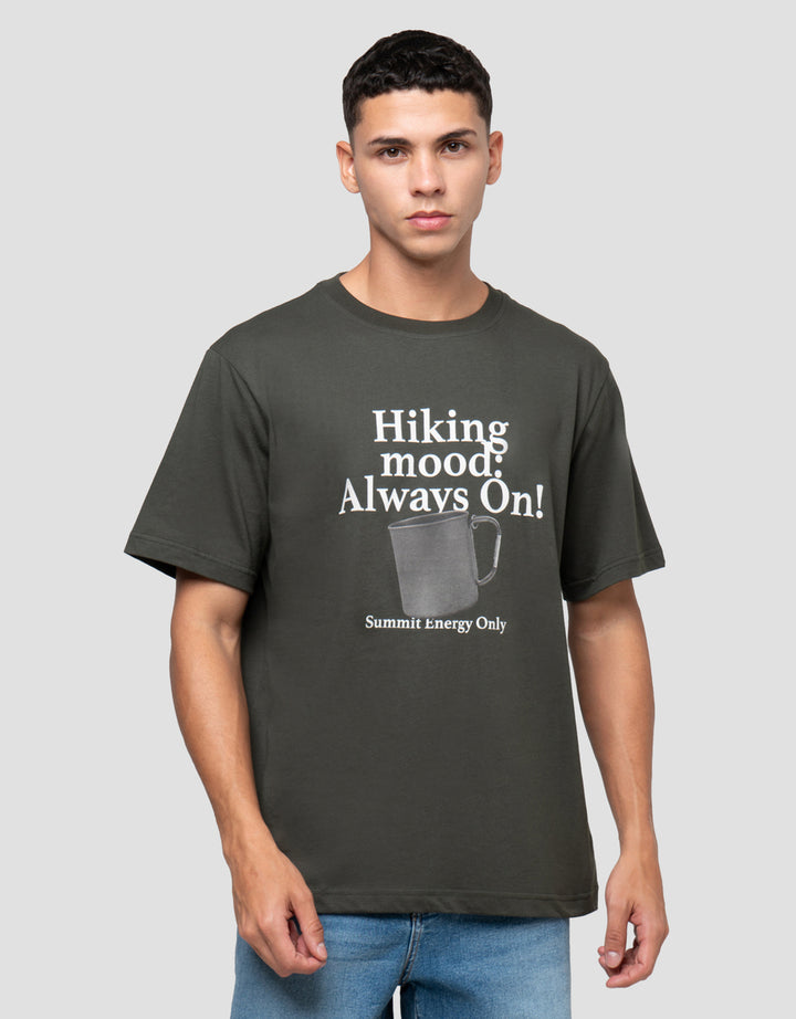 NEVADA HIKING MOOD PHOTOPRINT KAOS PRIA