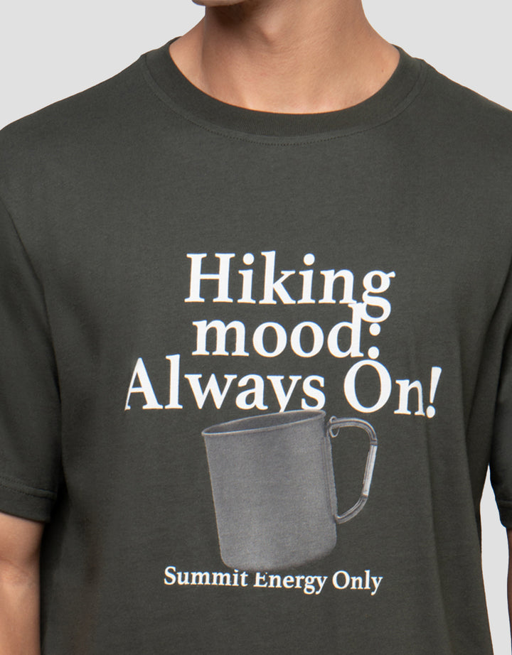 NEVADA HIKING MOOD PHOTOPRINT KAOS PRIA