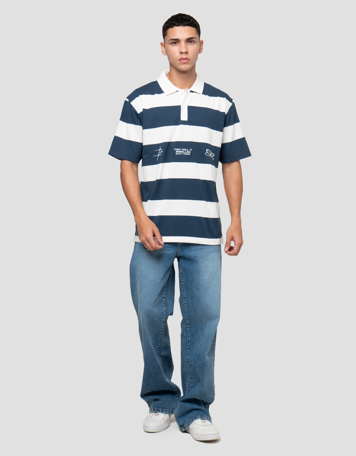 NEVADA STRIPE EMBRO 1 KAOS POLO PRIA