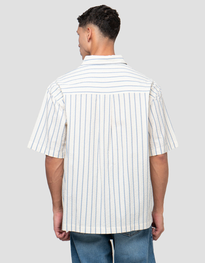 NEVADA COLLAR PRINTED BOXY KEMEJA PRIA
