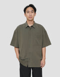 NEVADA PLAIN POLY KEMEJA RELAXED PRIA