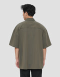NEVADA PLAIN POLY KEMEJA RELAXED PRIA