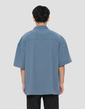 NEVADA PLAIN POLY KEMEJA RELAXED PRIA