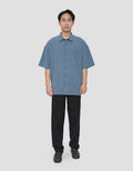 NEVADA PLAIN POLY KEMEJA RELAXED PRIA