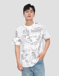 NEVADA FULLPRINT GRAFFITI - STYLE 1 KAOS PRIA