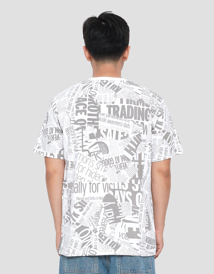 NEVADA FULLPRINT GRAFFITI - STYLE 1 KAOS PRIA