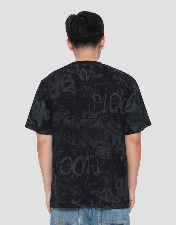 NEVADA FULLPRINT GRAFFITI - STYLE 2 KAOS PRIA