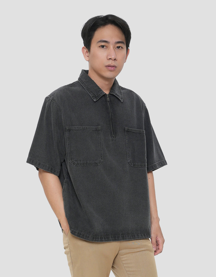 NEVADA POCKET AND ZIPPER KEMEJA PRIA