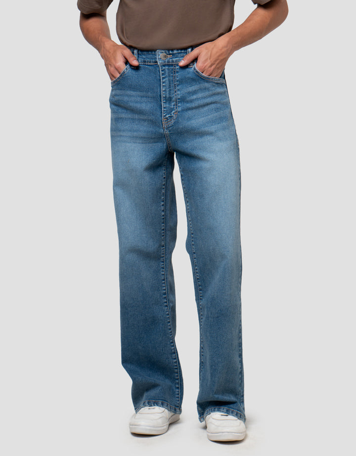 NEVADA FLARE BASIC CELANA DENIM PANJANG PRIA