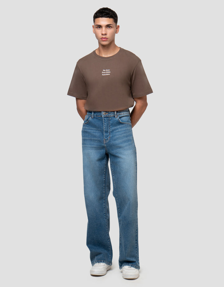 NEVADA FLARE BASIC CELANA DENIM PANJANG PRIA