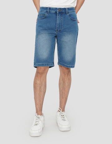 NEVADA BASIC TERRY CELANA DENIM PENDEK PRIA