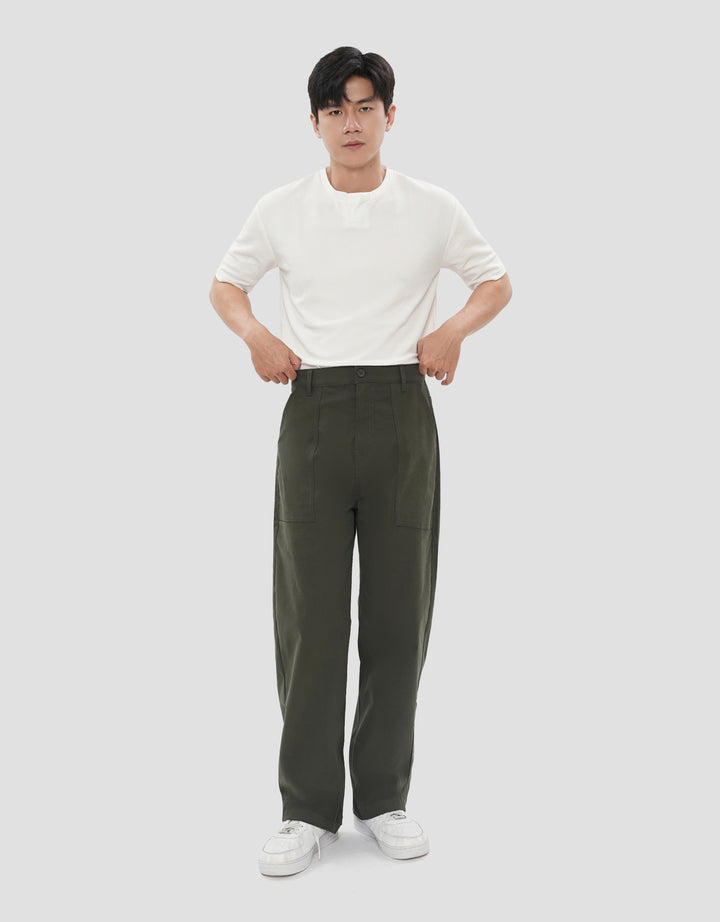 NEVADA BAGGY FIT TWISTED CELANA CHINOS PRIA