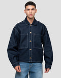 NEVADA BOXY FIT DENIM JAKET PRIA