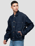 NEVADA BOXY FIT DENIM JAKET PRIA