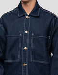 NEVADA BOXY FIT DENIM JAKET PRIA