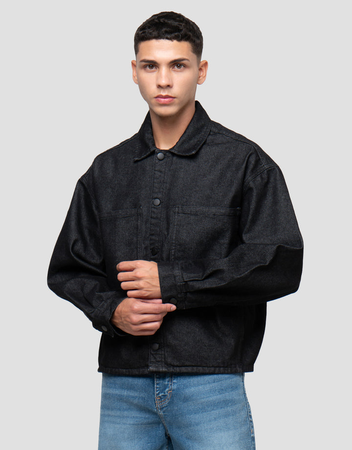 NEVADA BOXY FIT DENIM JAKET PRIA