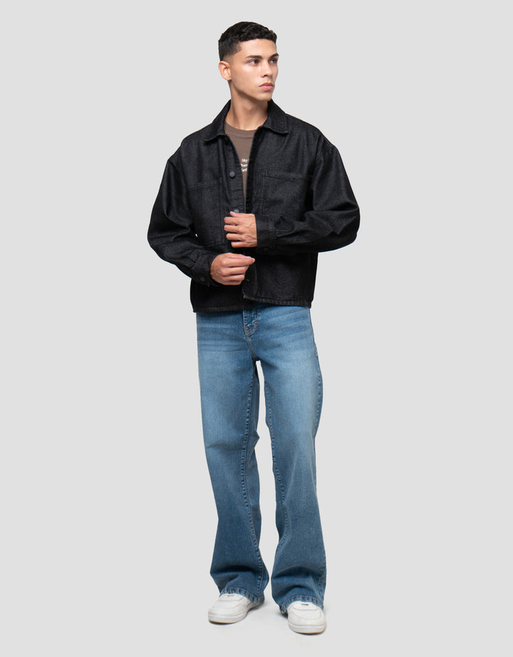 NEVADA BOXY FIT DENIM JAKET PRIA
